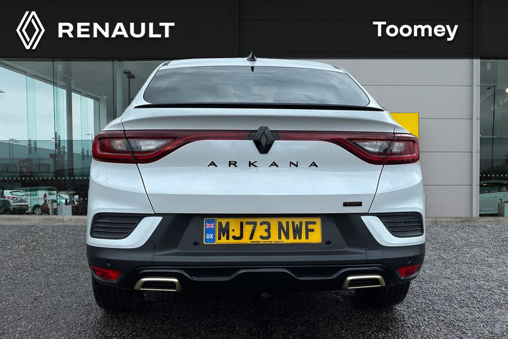 Renault Arkana 1.6 E Tech E Tech Engineered Suv Hybrid White #6