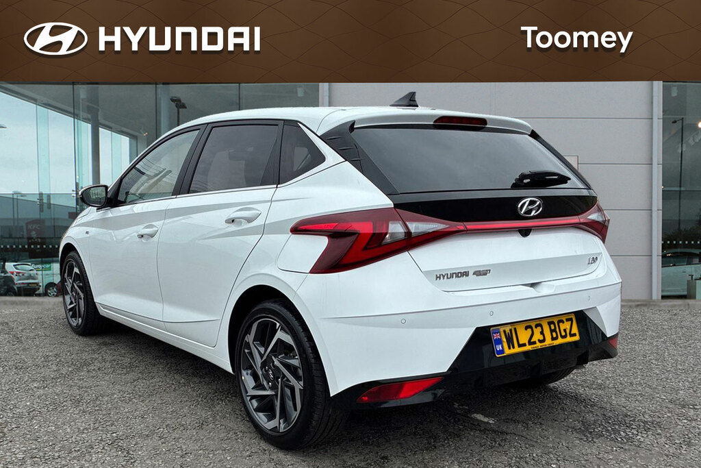 Hyundai I20 1.0 T Gdi Mhev Premium Hatchback Hybrid White #3