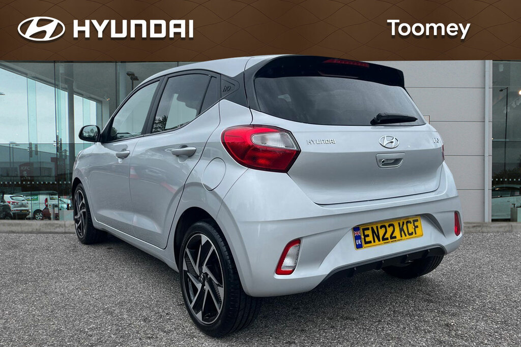 Hyundai I10 1.2 Premium Hatchback Euro 6 S Silver #3