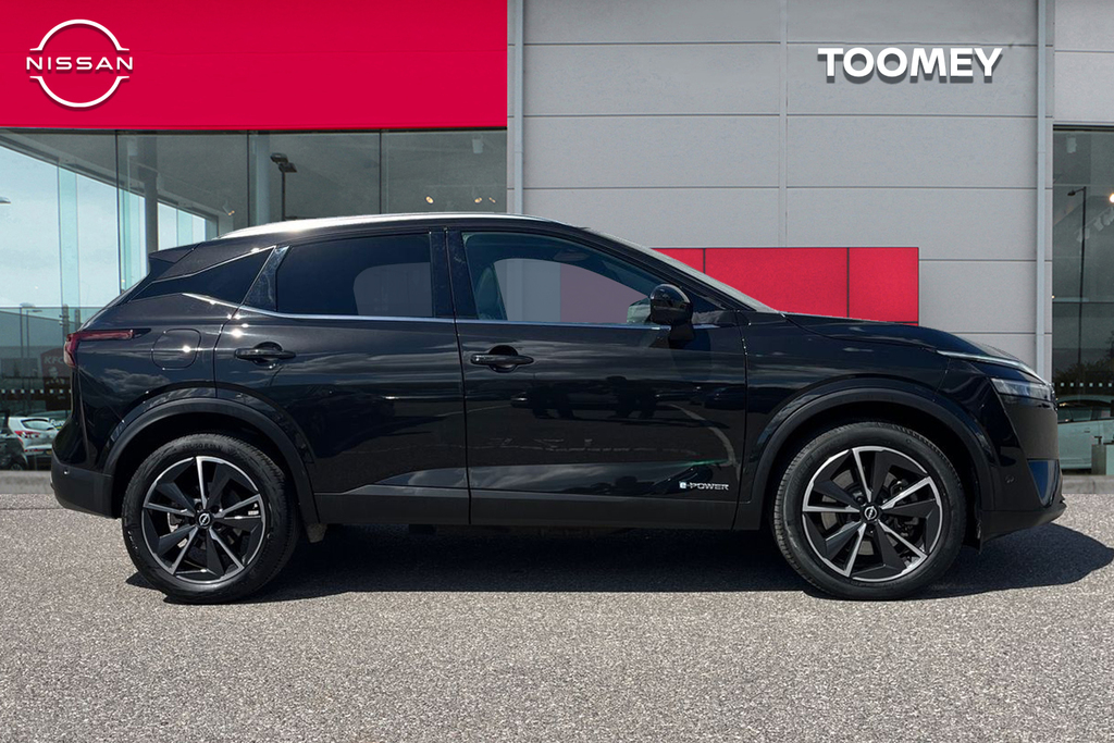 Nissan Qashqai 1.5 H E Power Tekna Suv Hybrid LB23AWJ Black #4