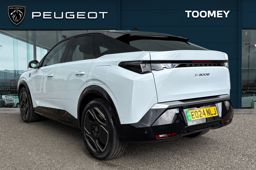 Peugeot 3008 73Kwh Gt Suv EO24NLJ White #3