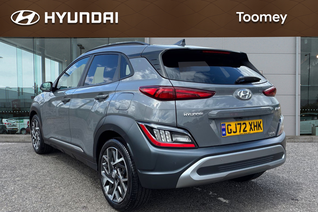 Hyundai Kona 1.6 H Gdi Ultimate Suv Hybrid Dct Euro Grey #3