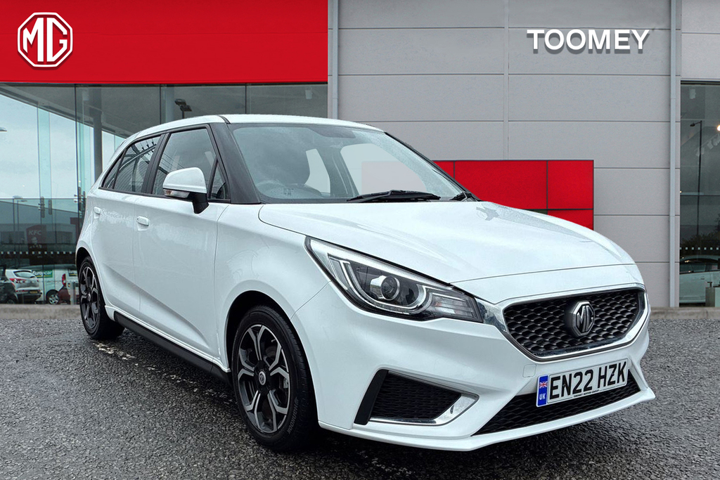 MG MG3 1.5 Vti Tech Exclusive Nav Hatchback Ma White
