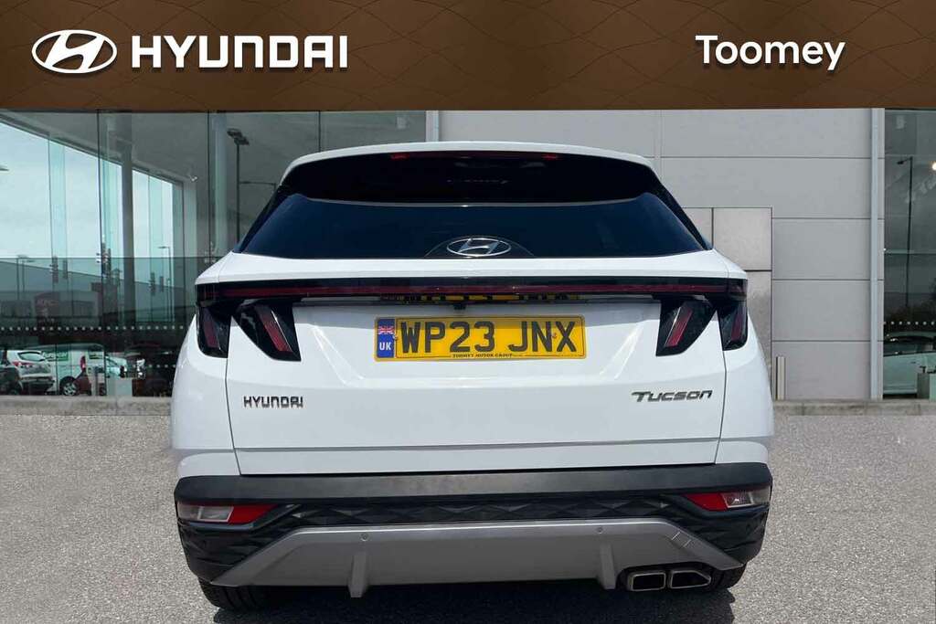 Hyundai Tucson 1.6 T Gdi Mhev Ultimate Suv Hybrid Dct WP23JNX White #6