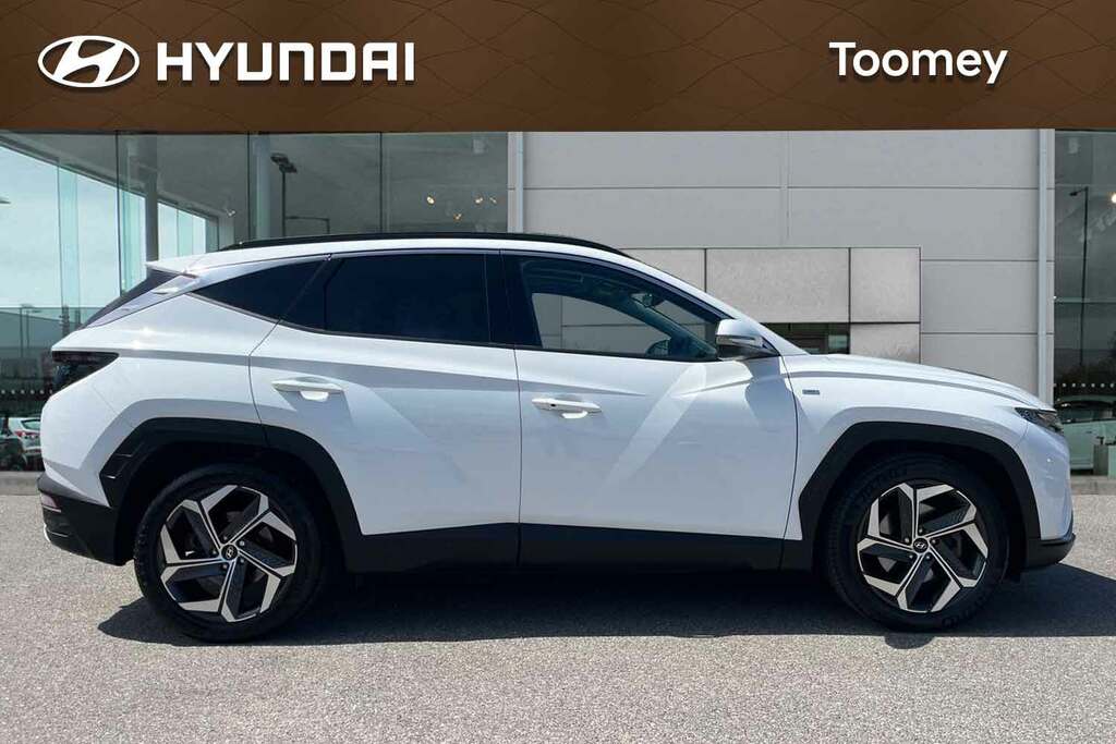 Hyundai Tucson 1.6 T Gdi Mhev Ultimate Suv Hybrid Dct WP23JNX White #4