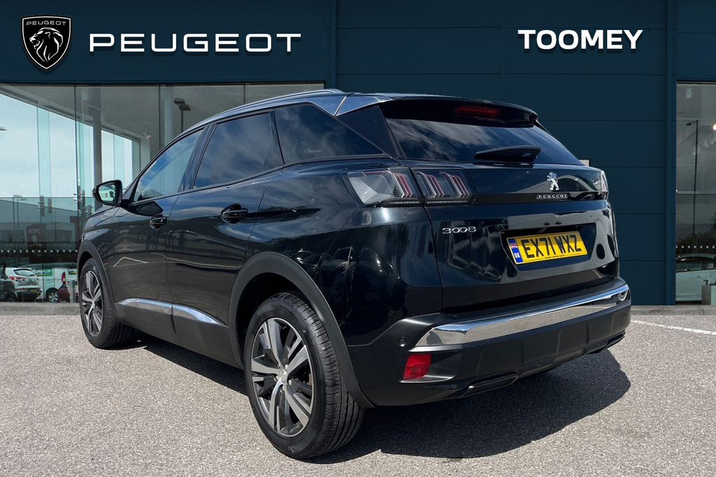 Peugeot 3008 1.2 Puretech Allure Premium Suv Eat Eur Black #3