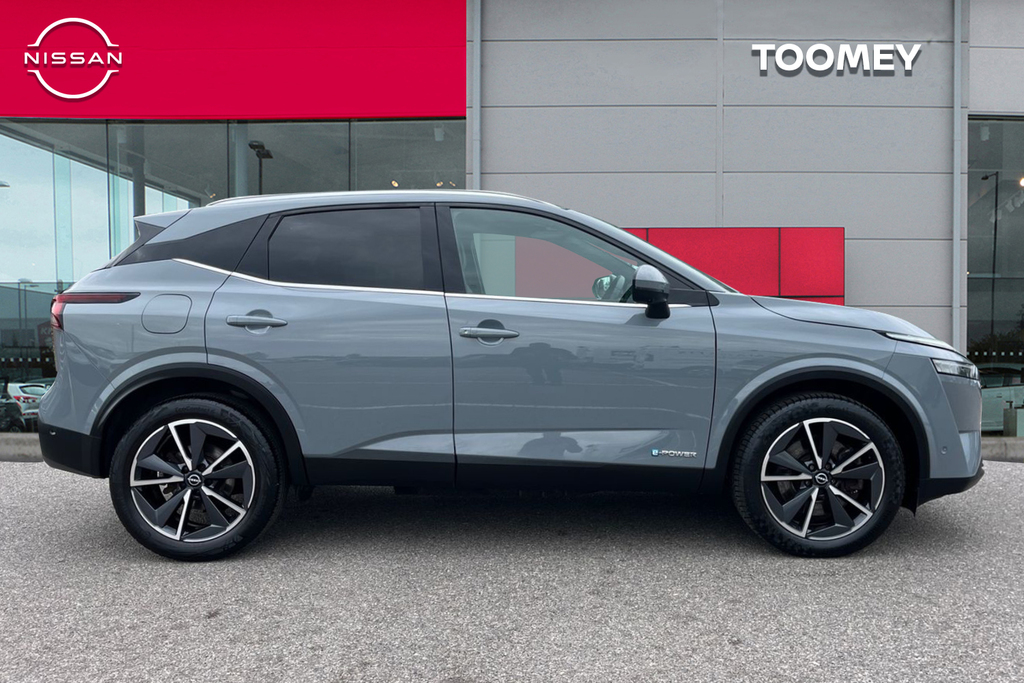Nissan Qashqai 1.5 H E Power Tekna Suv Hybrid GF23UTP Grey #4