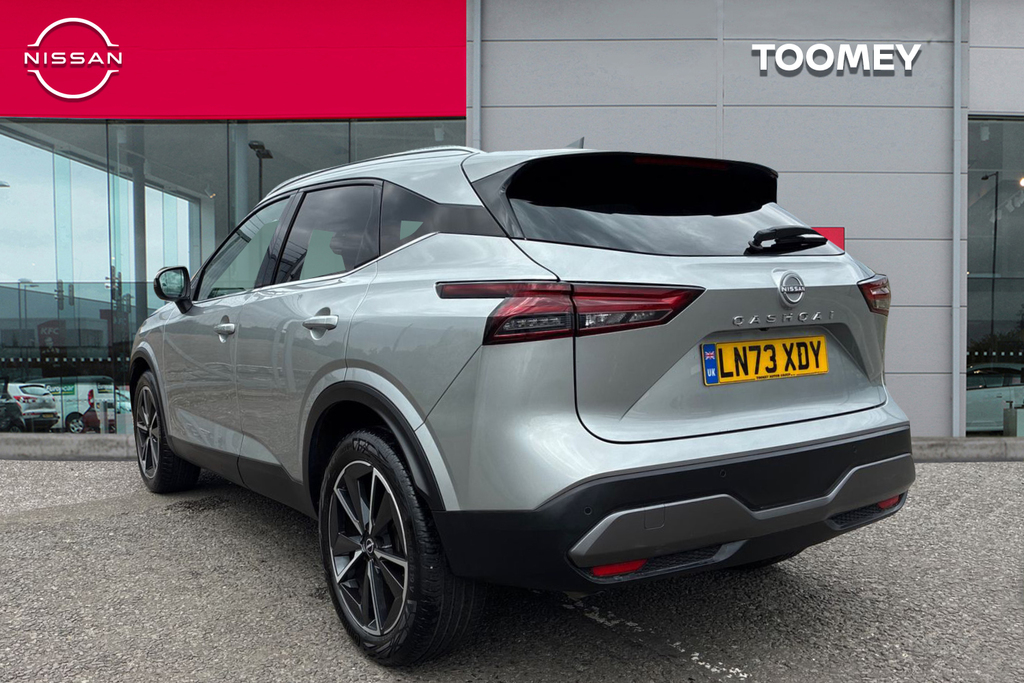 Nissan Qashqai 1.3 Dig T Mhev Tekna Suv Hybrid Xtron LN73XDY Silver #3