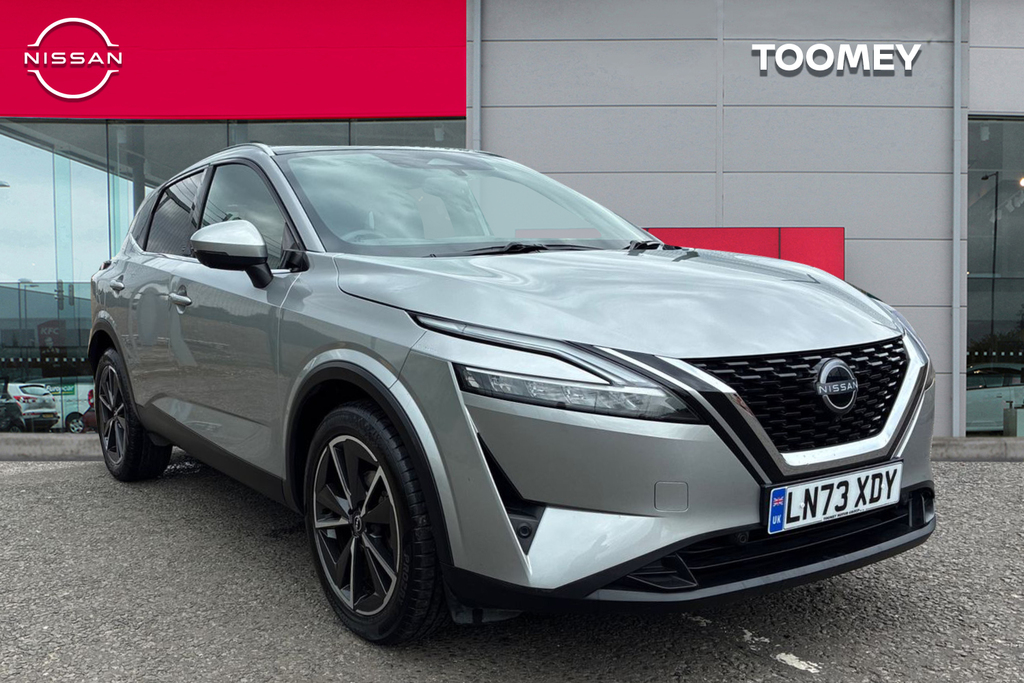 Nissan Qashqai 1.3 Dig T Mhev Tekna Suv Hybrid Xtron Silver