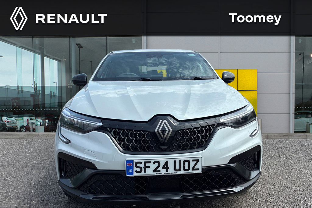 Renault Arkana 1.6 E-tech Fhev 145 Esprit Alpine 2024 White #7