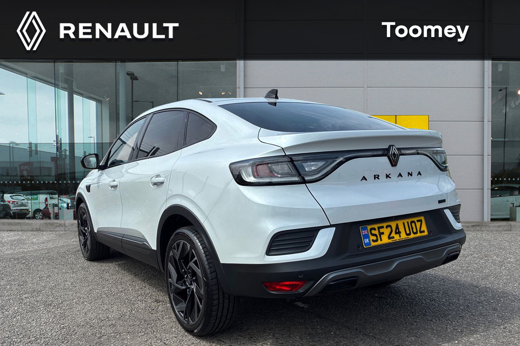Renault Arkana 1.6 E Tech Esprit Alpine Suv Hybrid Aut White #3