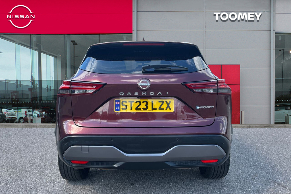 Nissan Qashqai 1.5 H E Power Tekna Suv Hybrid ST23LZX Red #6