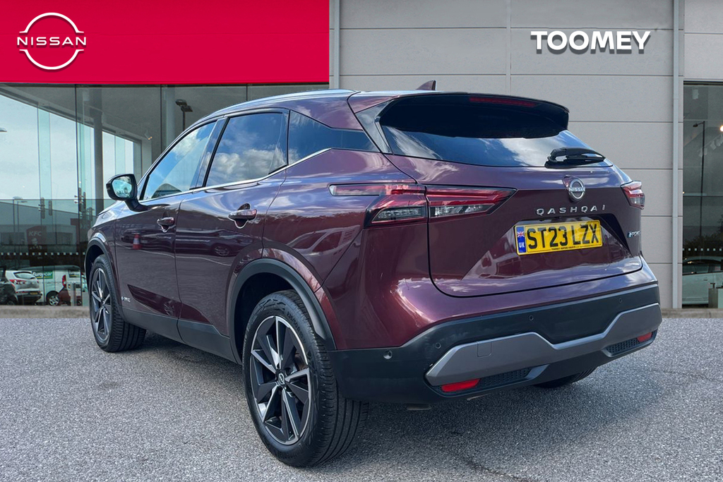 Nissan Qashqai 1.5 H E Power Tekna Suv Hybrid ST23LZX Red #3