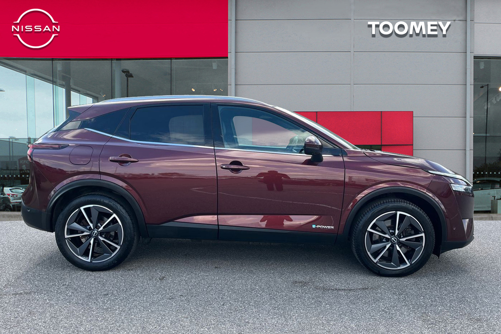 Nissan Qashqai 1.5 H E Power Tekna Suv Hybrid ST23LZX Red #4