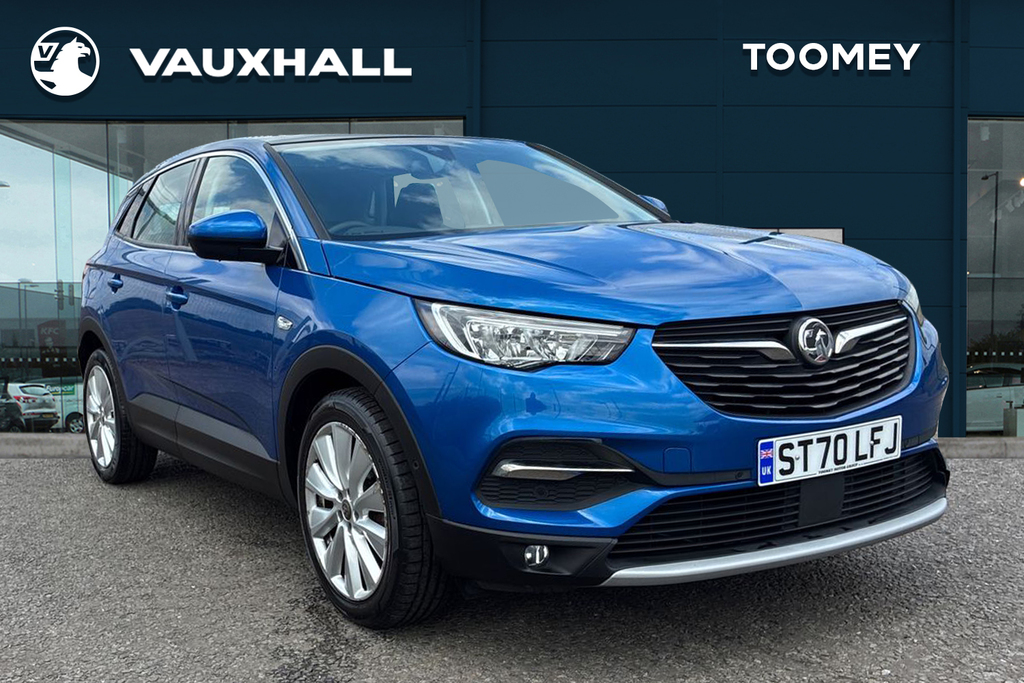 Vauxhall Grandland X 1.2 Turbo Elite Nav Suv 8Spd Euro Blue