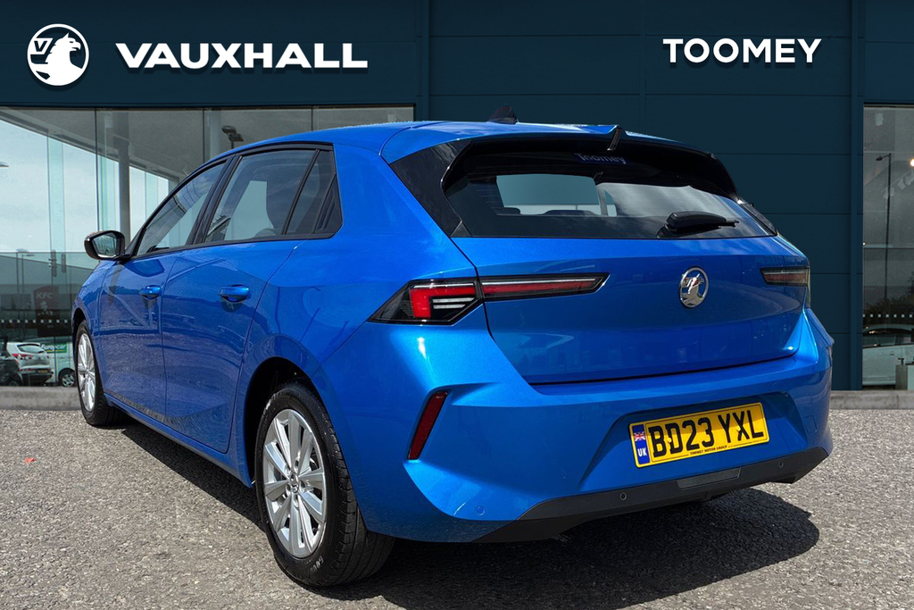 Vauxhall Astra 1.2 Turbo Design Hatchback BD23YXL Blue #3