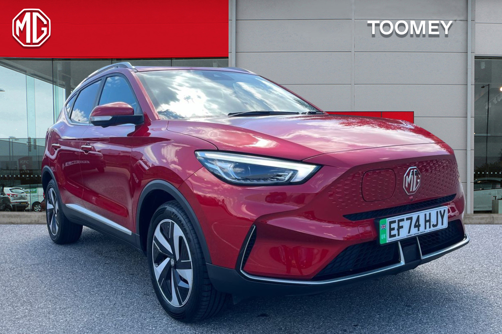 MG ZS 51.1Kwh Trophy Suv EF74HJY Red