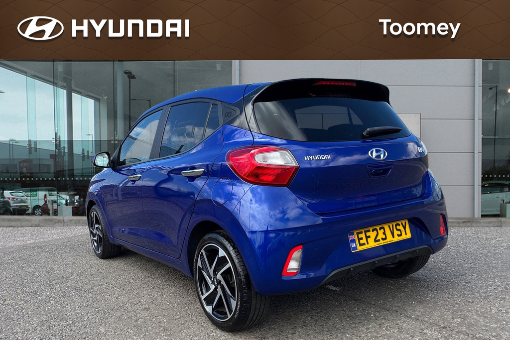 Hyundai I10 1.2 Premium Hatchback Euro 6 Ss Blue #3