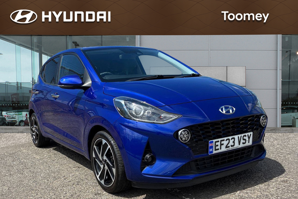 Hyundai I10 1.2 Premium Hatchback Euro 6 Ss Blue