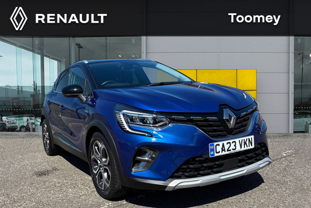 Renault Captur 1.6 E Tech Techno Suv Hybrid Euro Blue