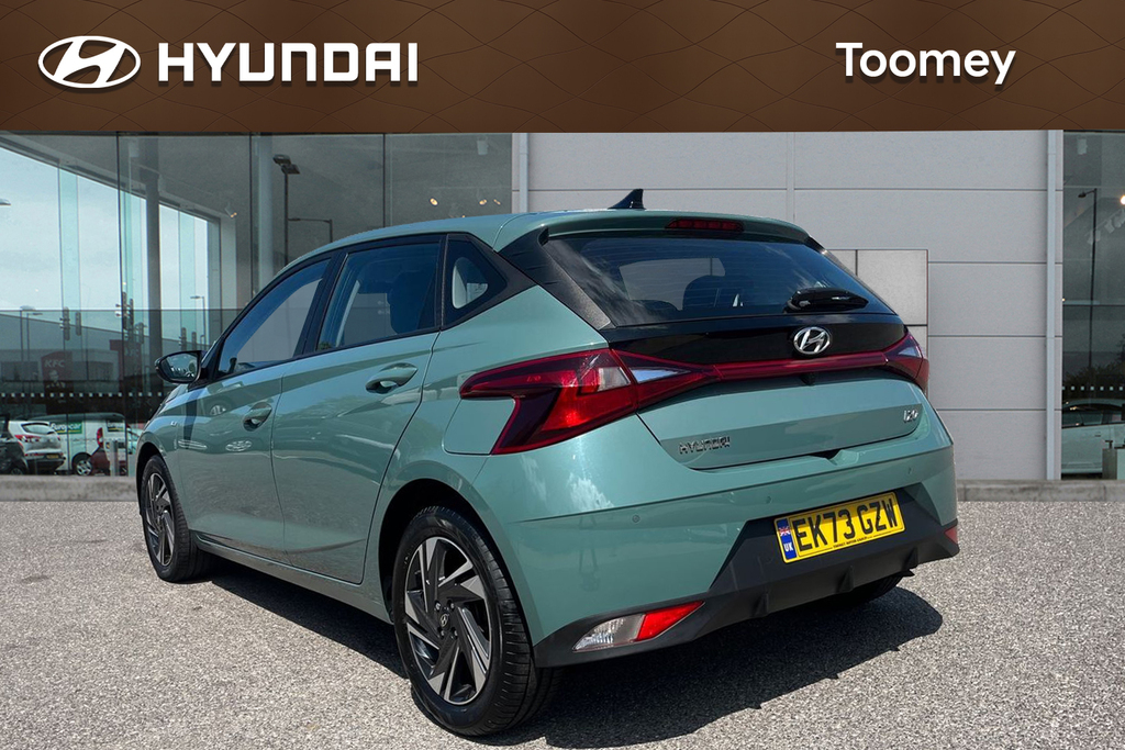 Hyundai I20 1.0 T Gdi Mhev Se Connect Hatchback Hyb Green #4