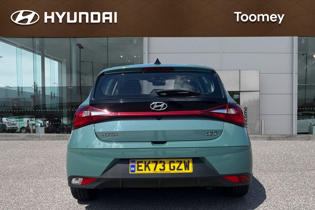 Hyundai I20 1.0 T Gdi Mhev Se Connect Hatchback Hyb EK73GZW Green #6