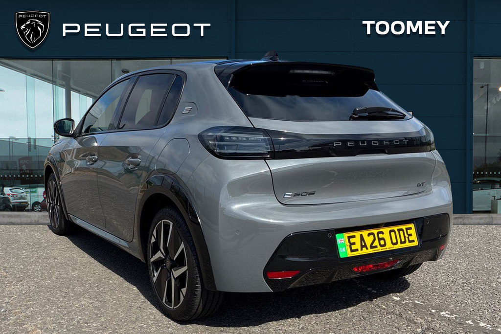 Peugeot e-208 51Kwh Gt Hatchback 7.4Kw Charge Grey #3