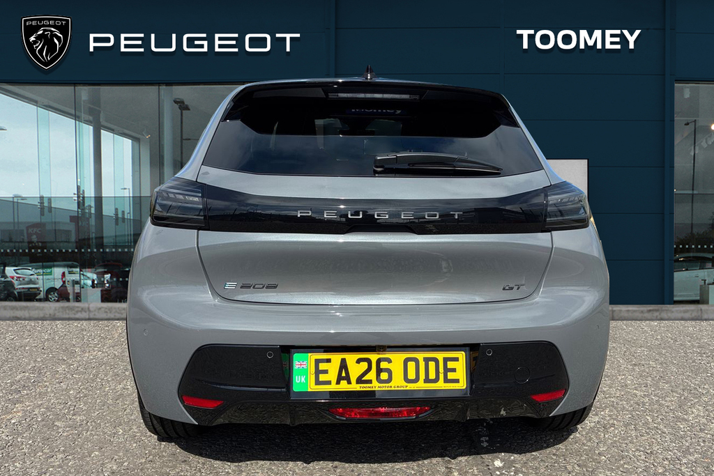 Peugeot e-208 51Kwh Gt Hatchback 7.4Kw Charge Grey #6