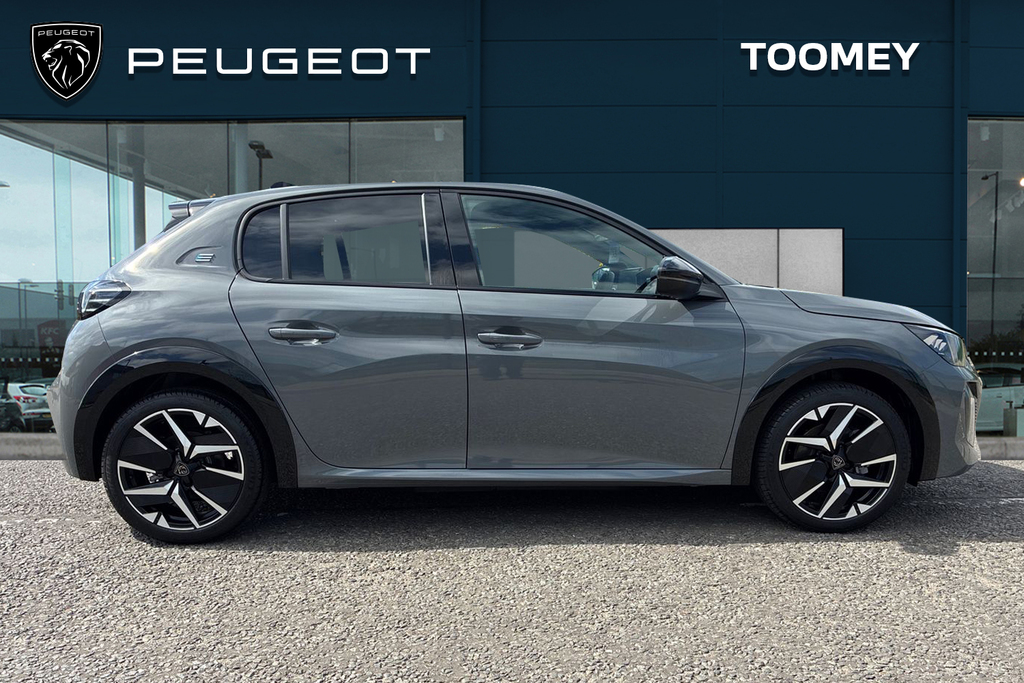 Peugeot e-208 51Kwh Gt Hatchback 7.4Kw Charge Grey #4