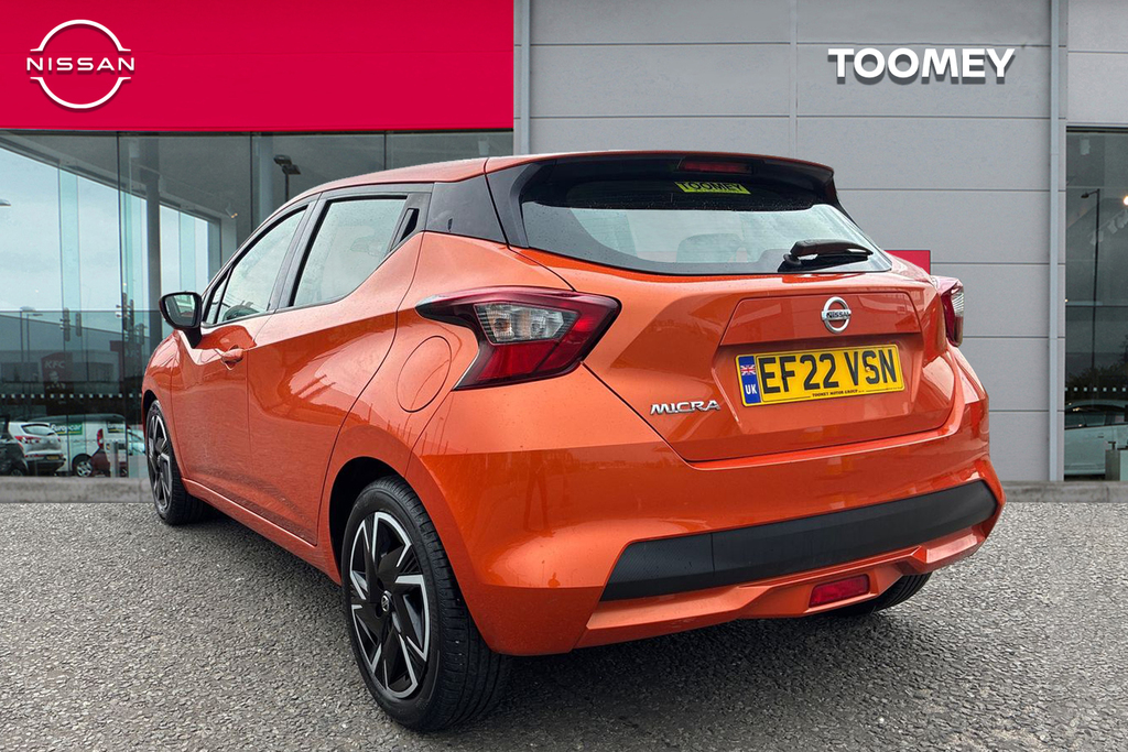 Nissan Micra 1.0 Ig T Acenta Hatchback Xtron Euro 6 Orange #4