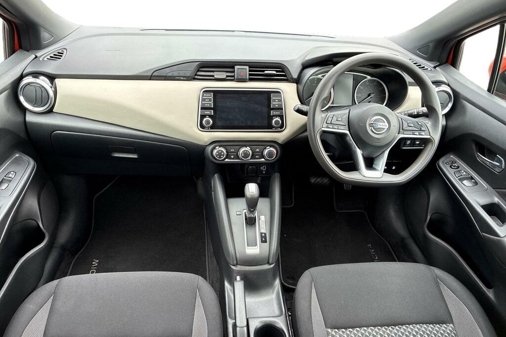 Nissan Micra Visia White #11