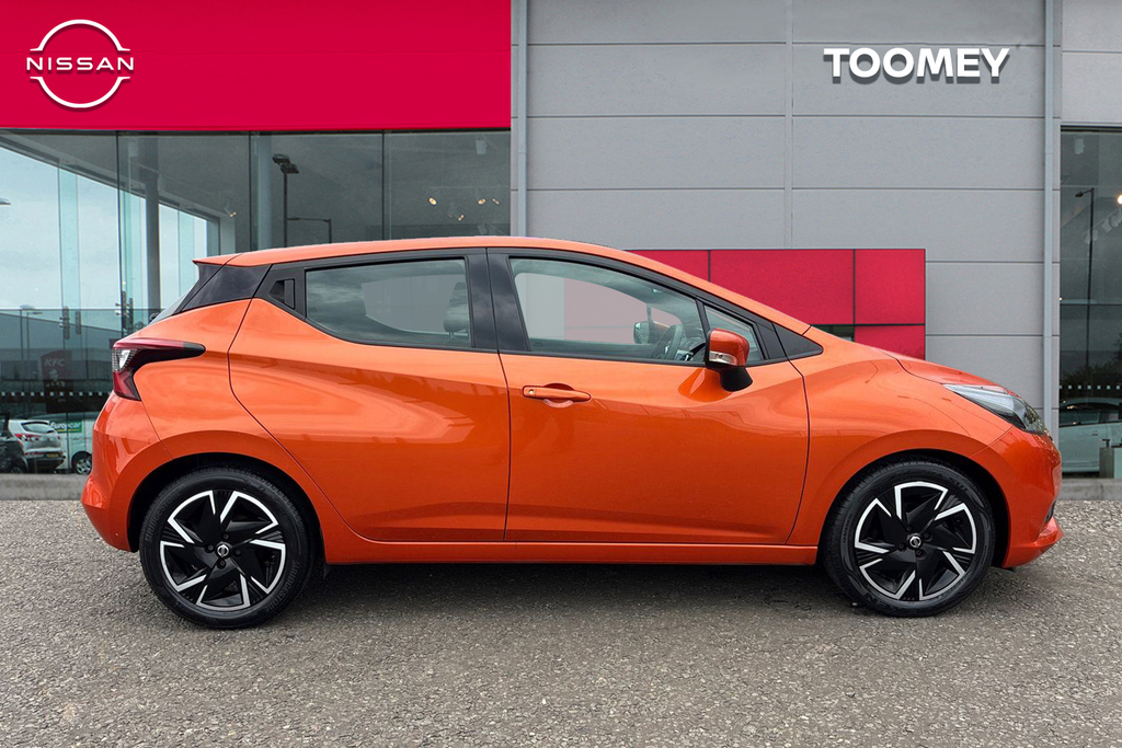 Nissan Micra 1.0 Ig T Acenta Hatchback Xtron Euro 6 Orange #5