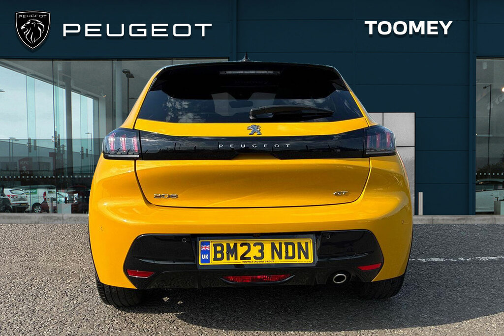 Peugeot 208 1.2 Puretech Gt Hatchback Euro 6 Yellow #6