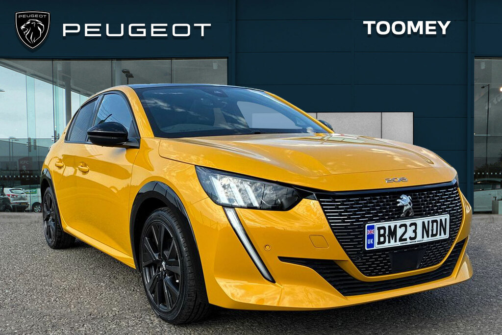 Peugeot 208 1.2 Puretech Gt Hatchback Euro 6 Yellow