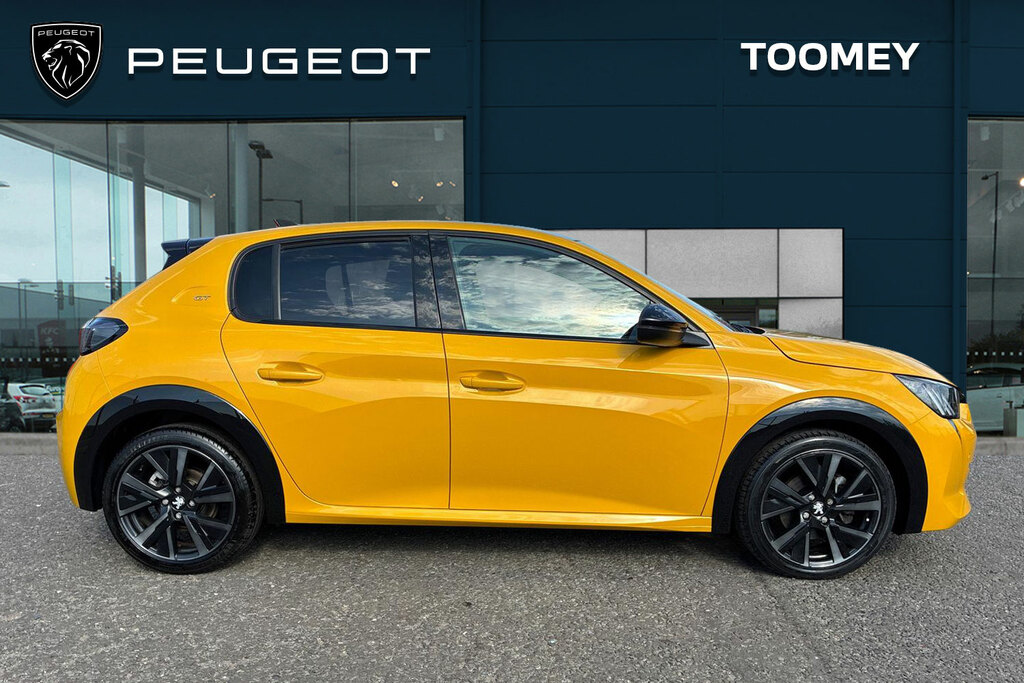 Peugeot 208 1.2 Puretech Gt Hatchback Euro 6 Yellow #4