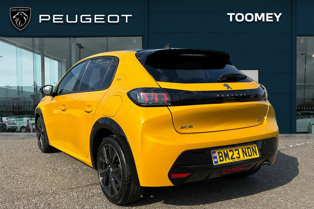 Peugeot 208 1.2 Puretech Gt Hatchback Euro 6 Yellow #3