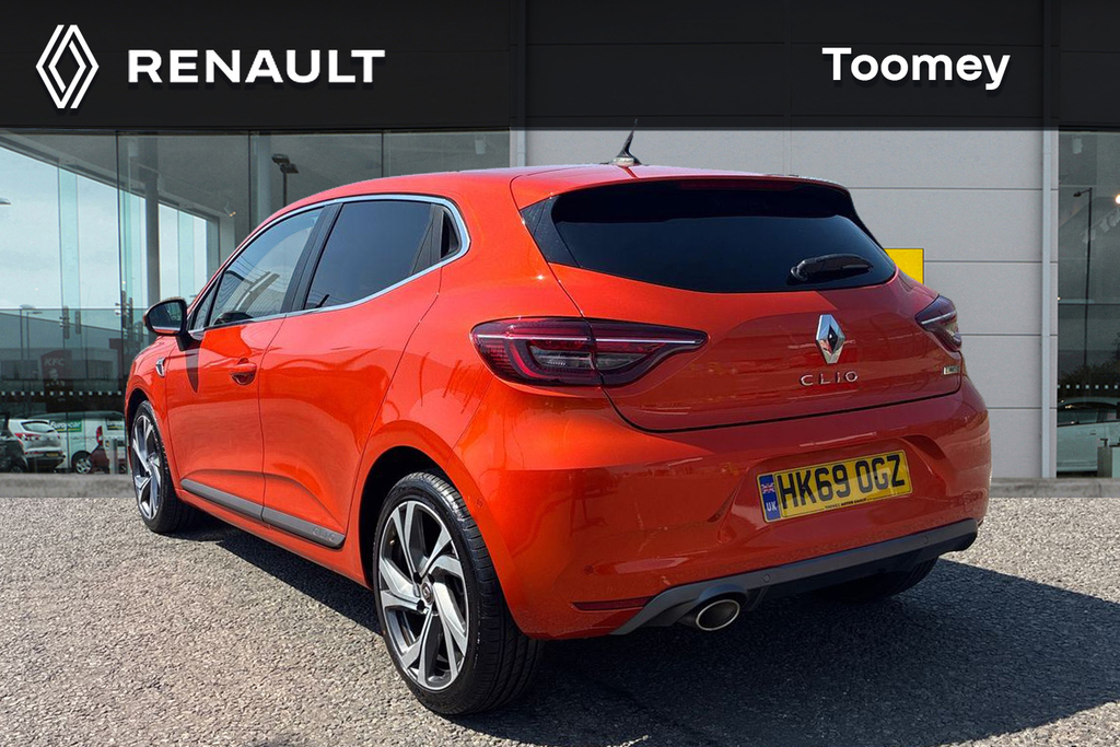Renault Clio 1.3 Tce Rs Line Hatchback Edc Euro 6 S Orange #3