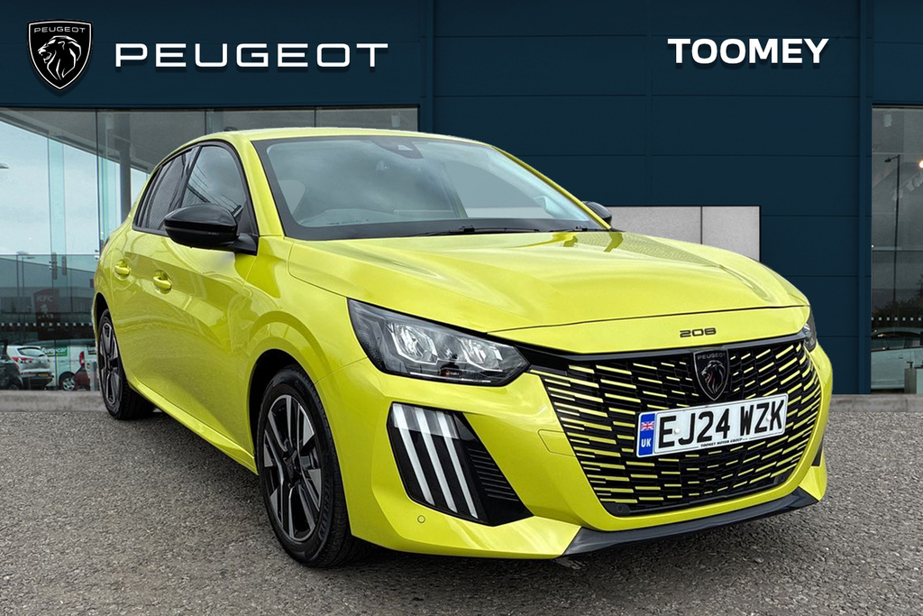 Peugeot 208 1.2 Puretech Allure Hatchback Eu Yellow