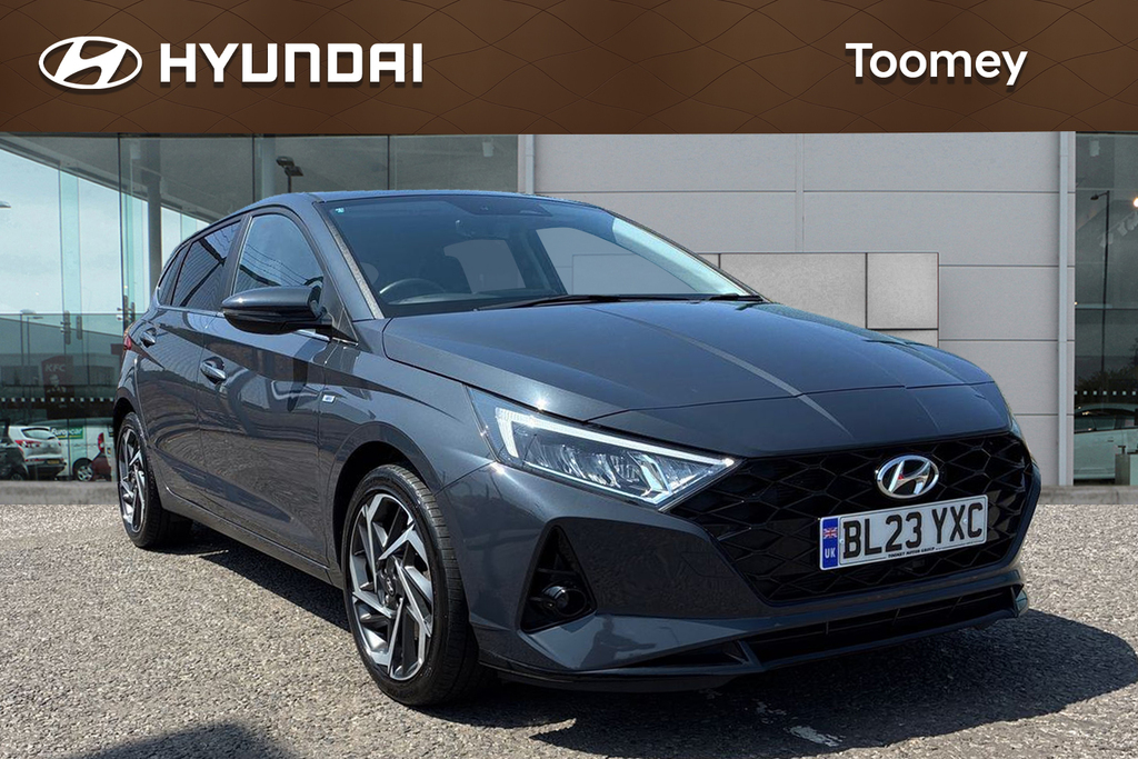 Hyundai I20 1.0 T Gdi Mhev Premium Hatchback Hybrid Grey