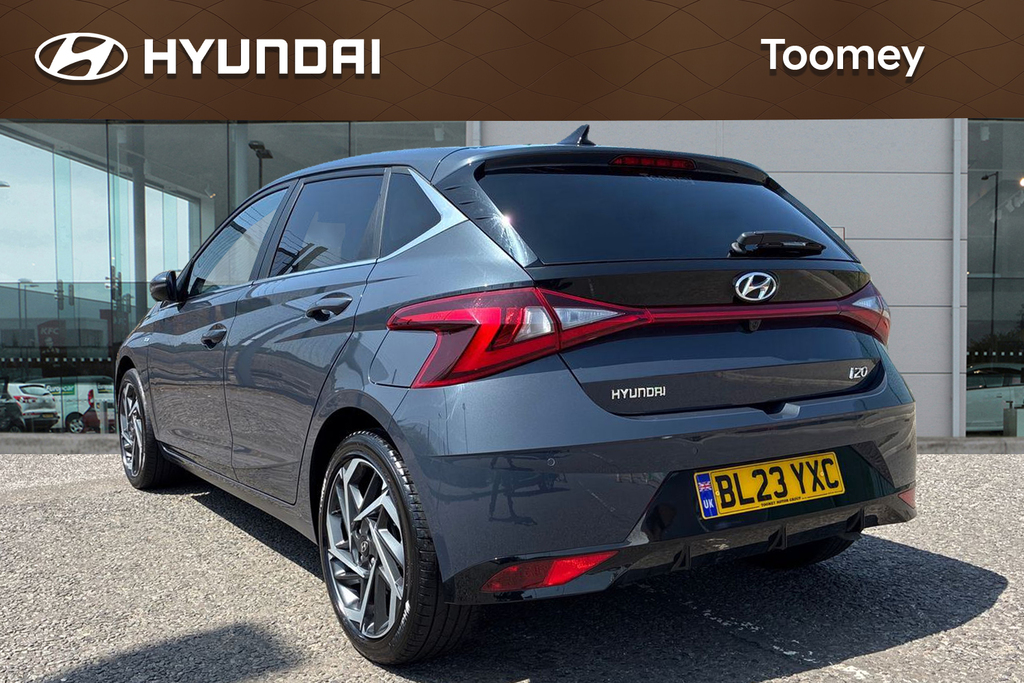 Hyundai I20 1.0 T Gdi Mhev Premium Hatchback Hybrid Grey #3