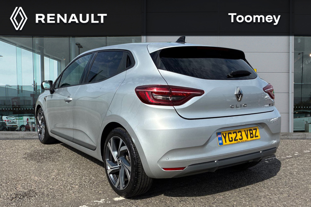 Renault Clio 1.6 E Tech Rs Line Hatchback Hybrid Aut YG23VBZ Silver #3