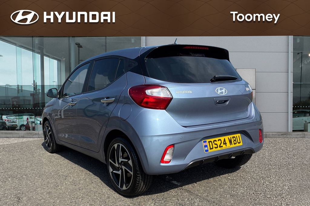 Hyundai I10 1.0 Premium Hatchback Euro 6 Ss Blue #3