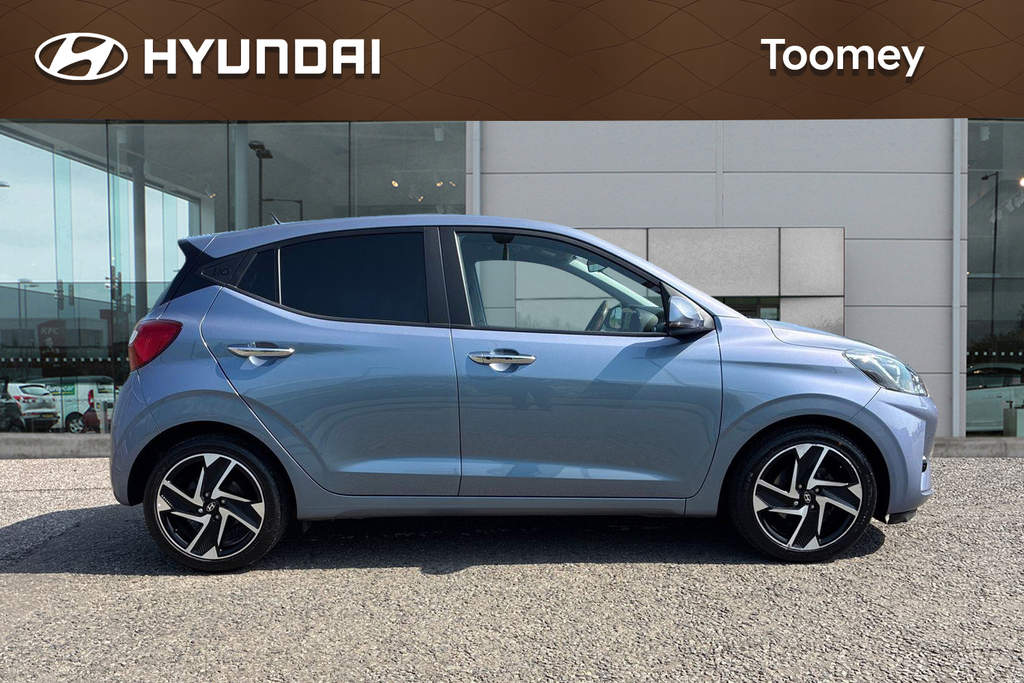 Hyundai I10 1.0 Premium Hatchback Euro 6 Ss Blue #4