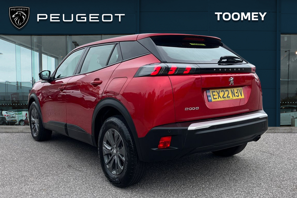 Peugeot 2008 1.2 Puretech Active Premium Suv EX22NJV Red #3
