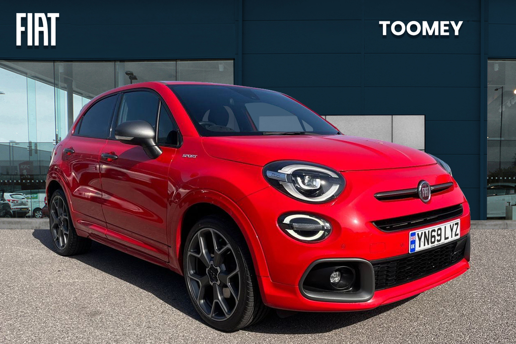 Fiat 500X 1.3 Firefly Turbo Sport Suv Dct Euro 6 Red
