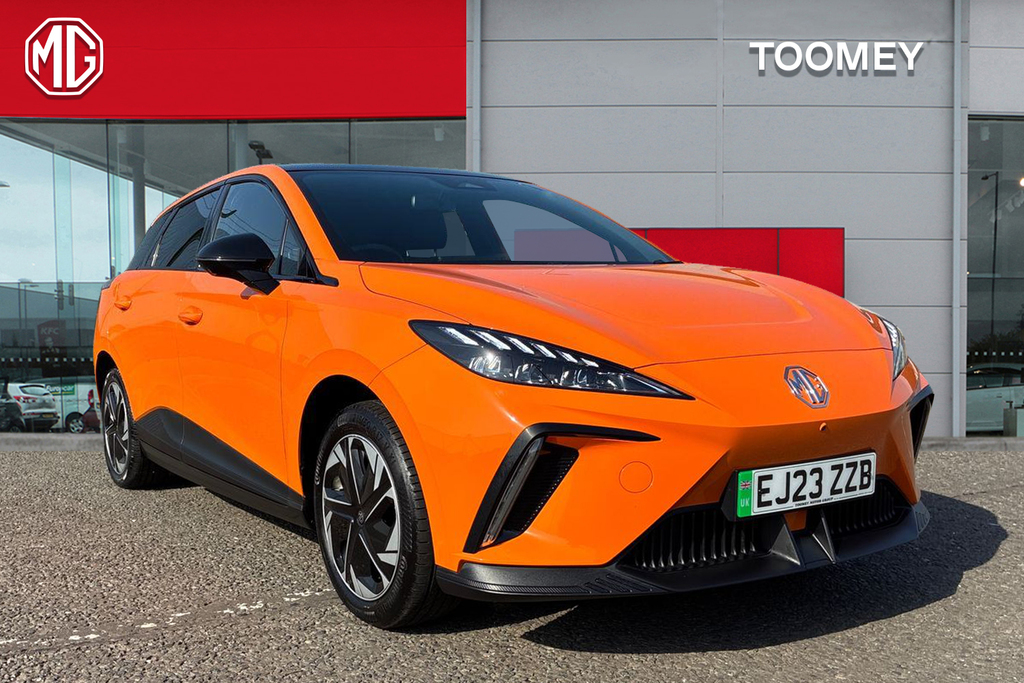 MG MG4 64Kwh Trophy Long Range Hatchback Aut Orange