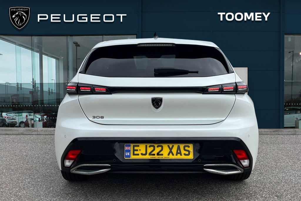 Peugeot 308 1.2 Puretech Allure Premium Hatchback E White #6