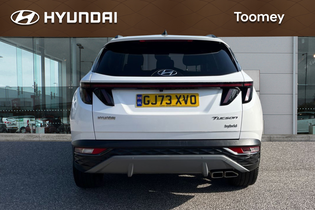 Hyundai Tucson 1.6 H T Gdi Premium Suv Hybrid GJ73XVO White #6