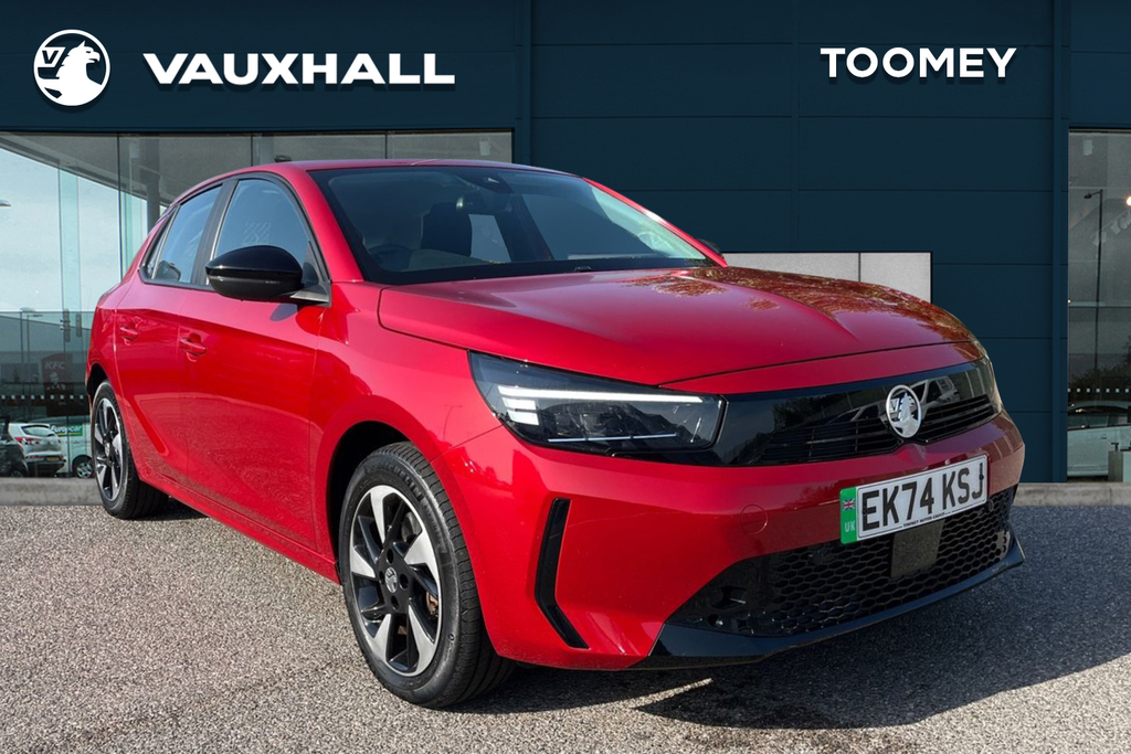 Vauxhall Corsa-e 50Kwh Design Hatchback 136 Ps Red
