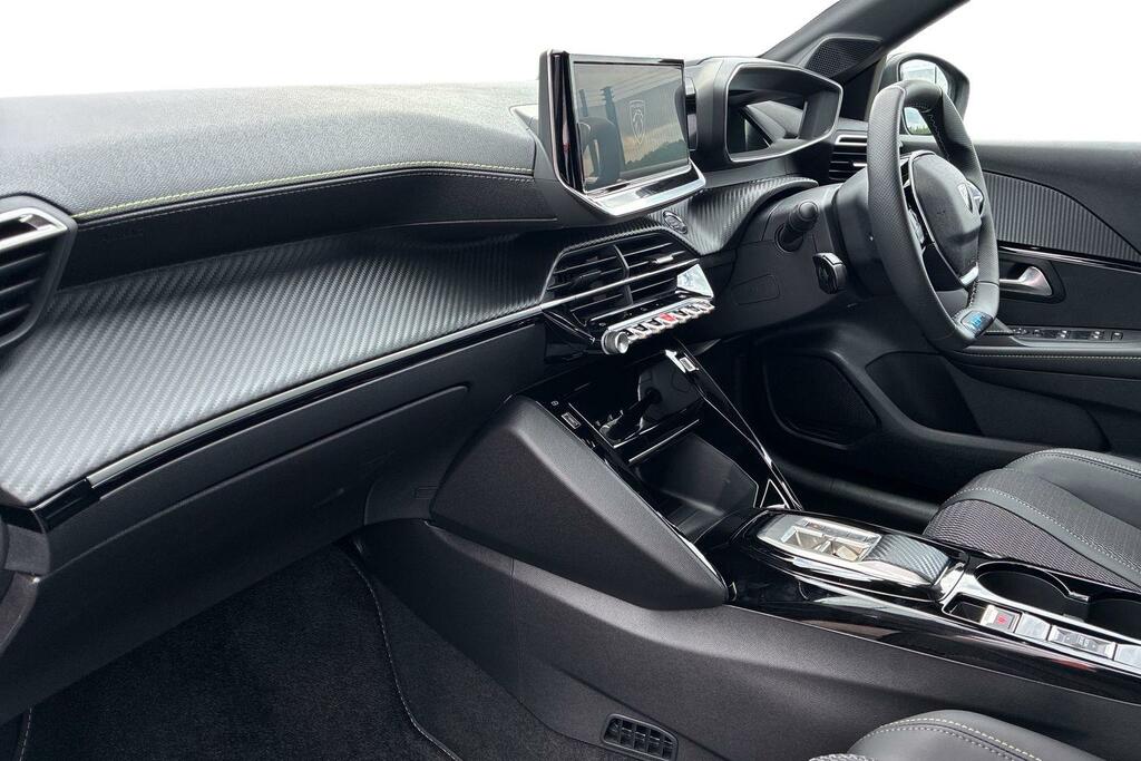 Peugeot e-208 51Kwh Gt Hatchback 7.4Kw Charge Black #2